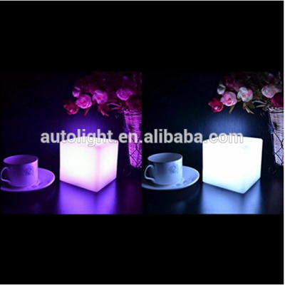 IP68 Waterproof RGBW Color Changing Decorative LED Mood Cube Light