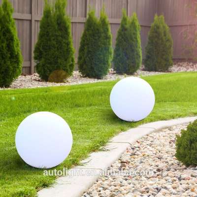 Novelty Outdoor And Indoor Waterproof Remote Control Night Light 20cm 25cm Solar Led Ball